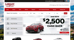 Desktop Screenshot of lawleytoyota.com